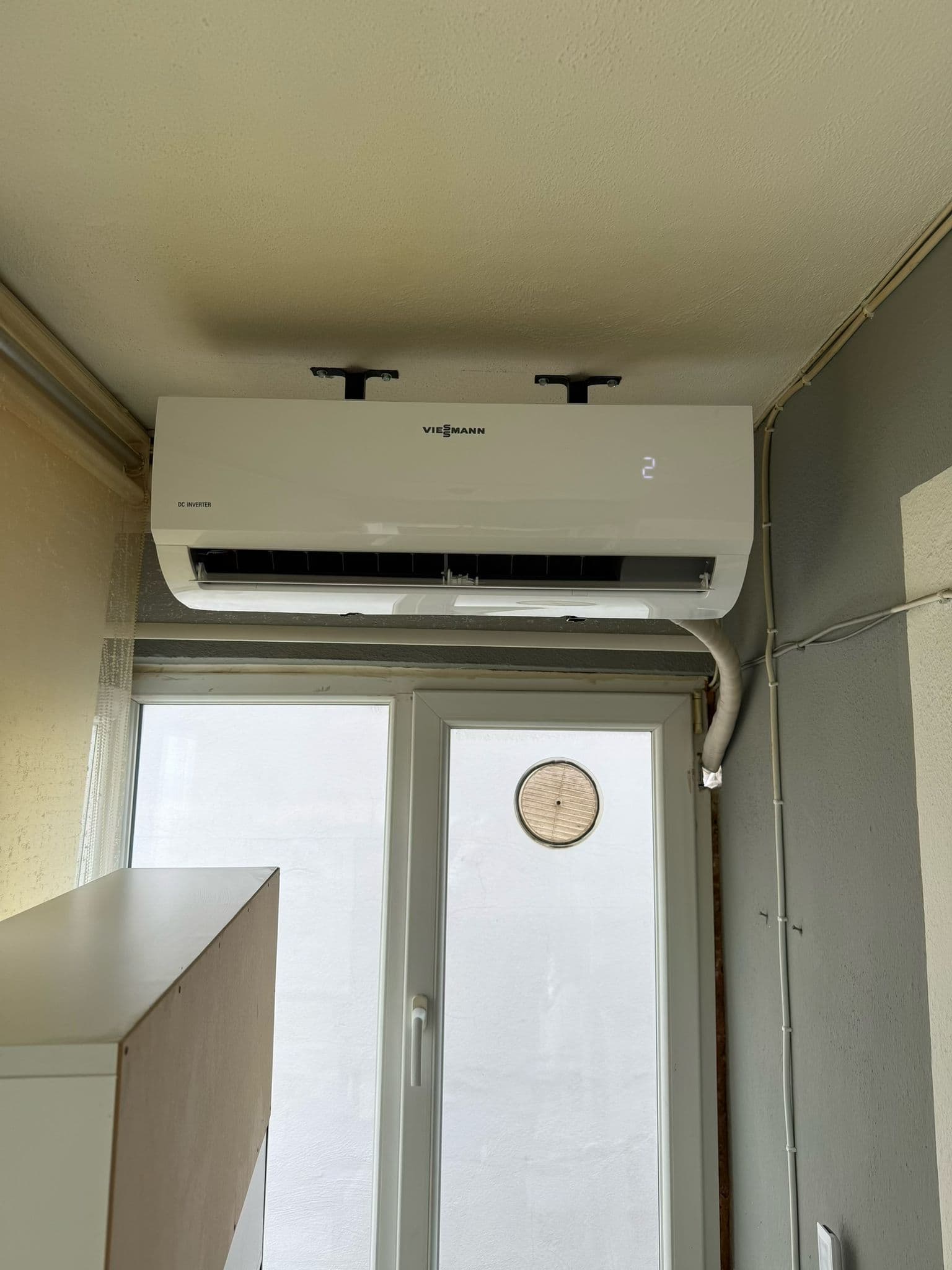Viessmann klima iç ünite montajı - BLM Soğutma Urla İzmir